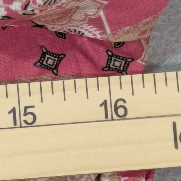 Trixxi Mini Dress Womens M Pink Milkmaid Cottagecore Patchwork Y2K 90s Revival - Picture 6 of 11